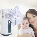 INHALATOR NEBULIZATOR DLA DZIECI I DOROSŁYCH PRZENOŚNY NA BATERIE I USB CICHY  MEMBRANOWY SIATECZKOWY
