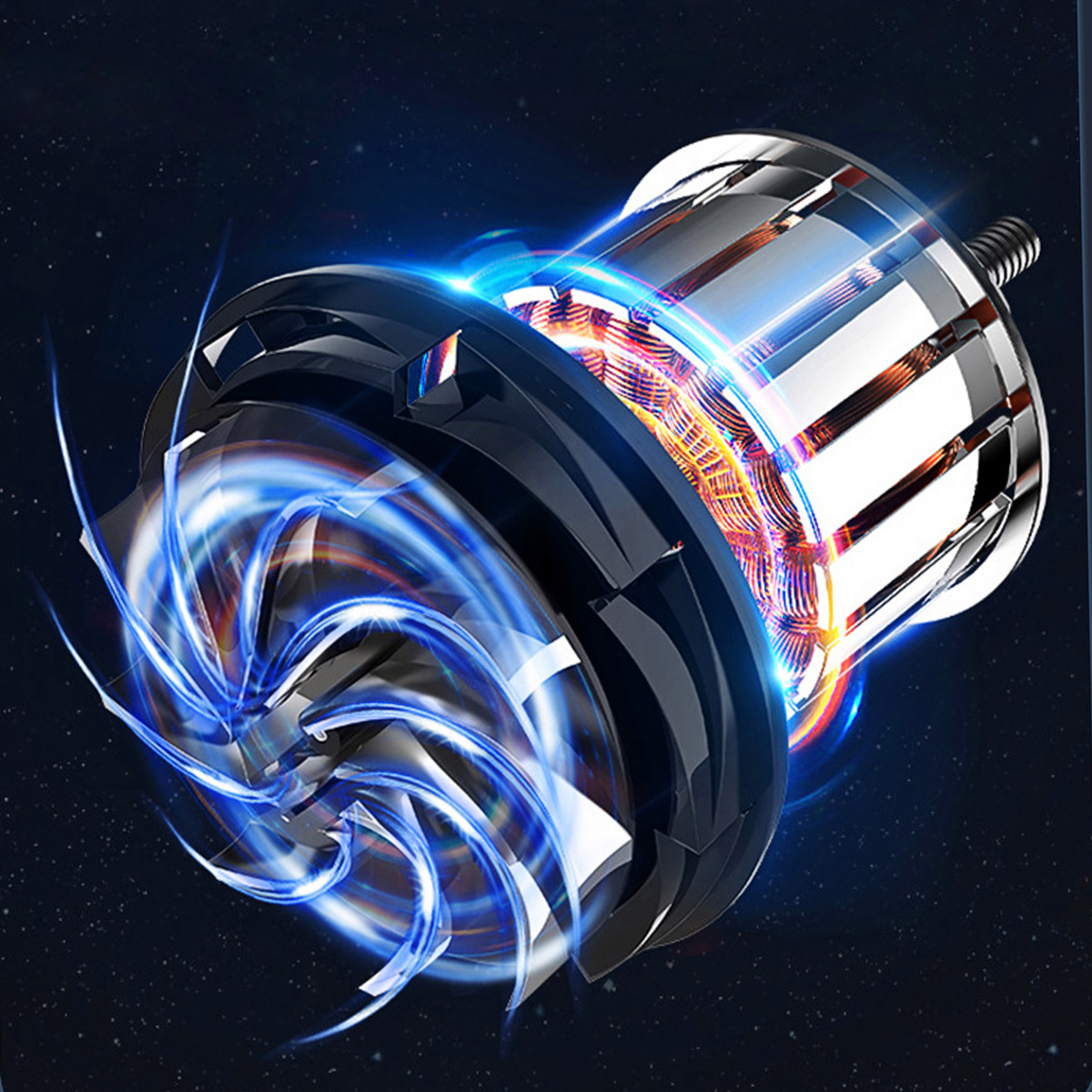 MINI DMUCHAWA WIELOFUNKCYJNA TURBO JET FAN NOWY MODEL 2025 LCD WYŚWIETLACZ