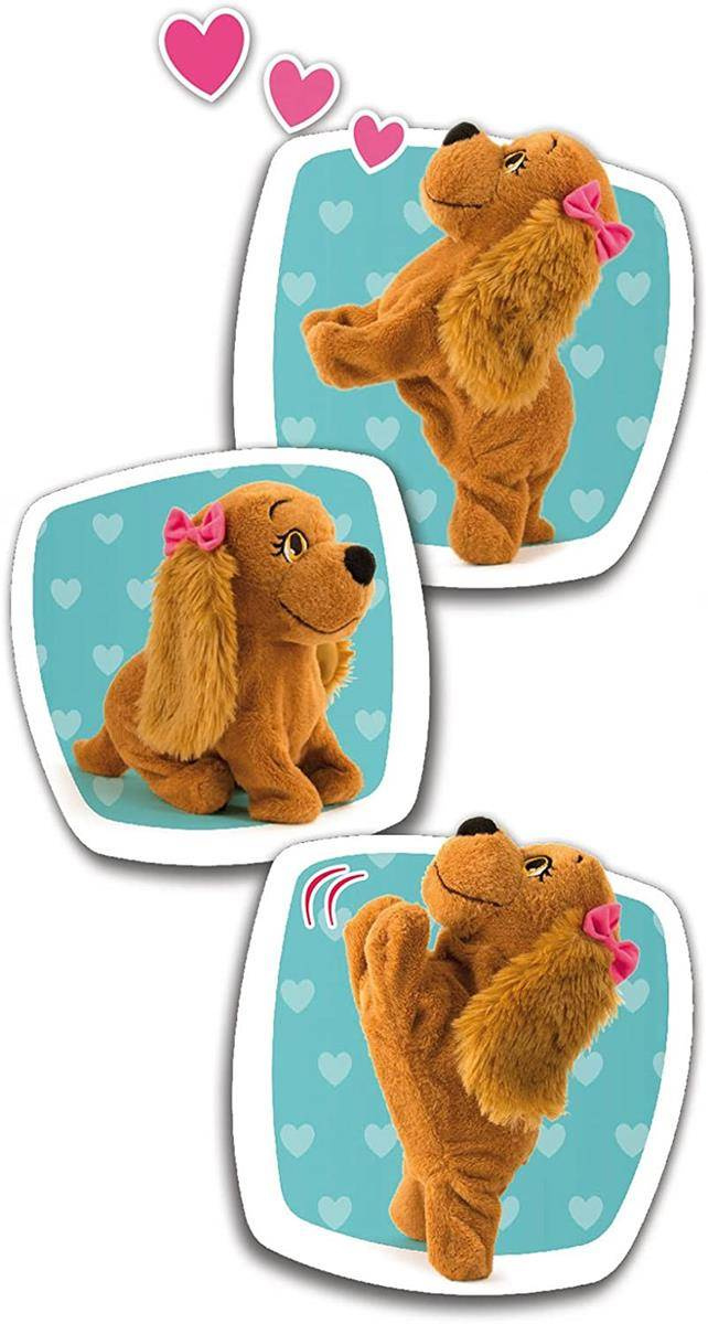 OUTLET BEZ OPAKOWANIA TM TOYS Interaktywny Piesek Lucy 14 komend