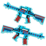 MINECRAFT Zestaw Karabin + Siekiera Pixel 