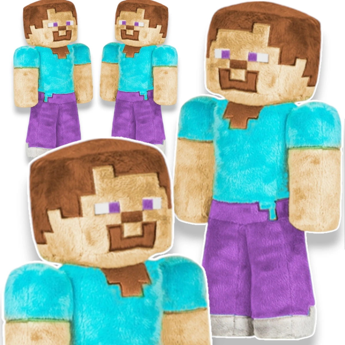 MINECRAFT - MASKOTKA STEVE 22cm MINECRAFT LEGENDS GADŻETY DLA GRACZY