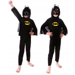 Strój Dla Chłopca Kostium Batman 122-134 + Maska 